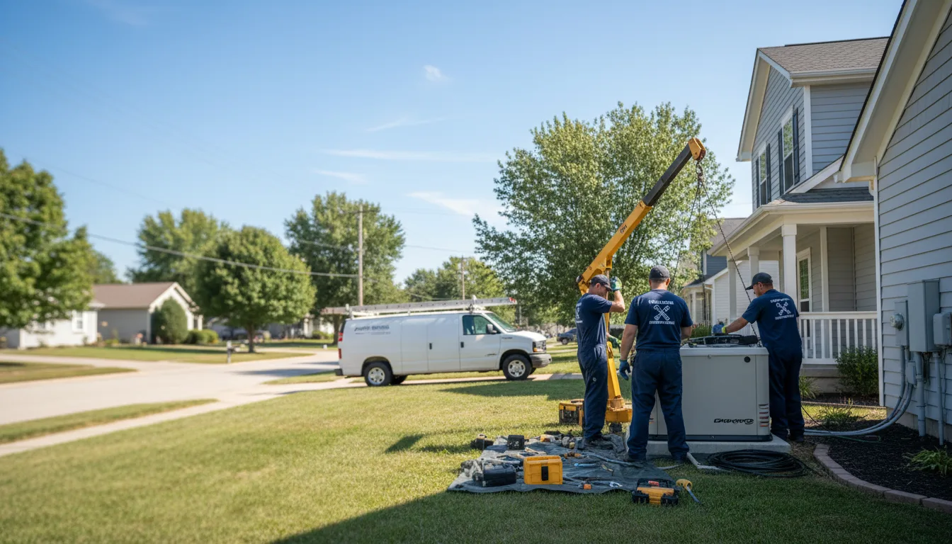 Generator Installation in Center Line, MI near me